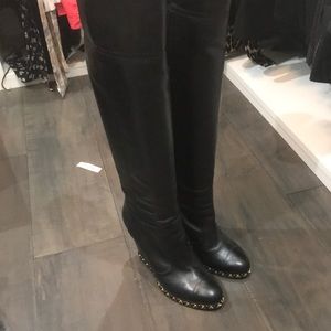 CHANEL SEXY KNEE HIGH BOOTS